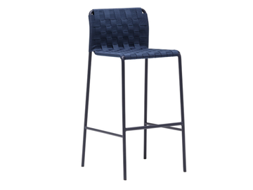COSTA BQ0273 - High aluminium stool with footrest by Andreu World - view 2